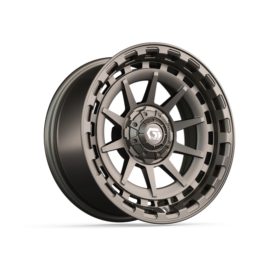 15" GTW Barricade Satin Bronze Wheel