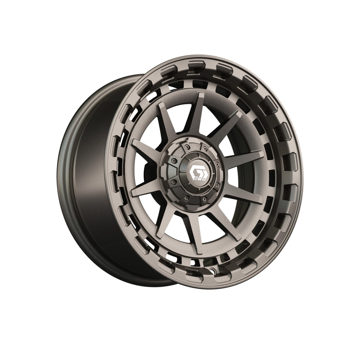 15" GTW Barricade Satin Bronze Wheel