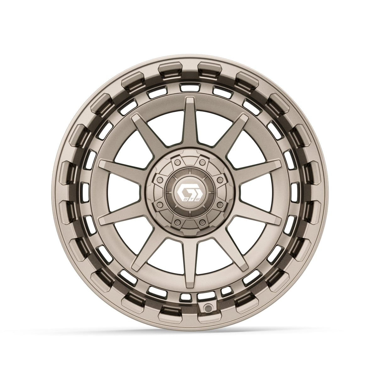15" GTW Barricade Satin Bronze Wheel