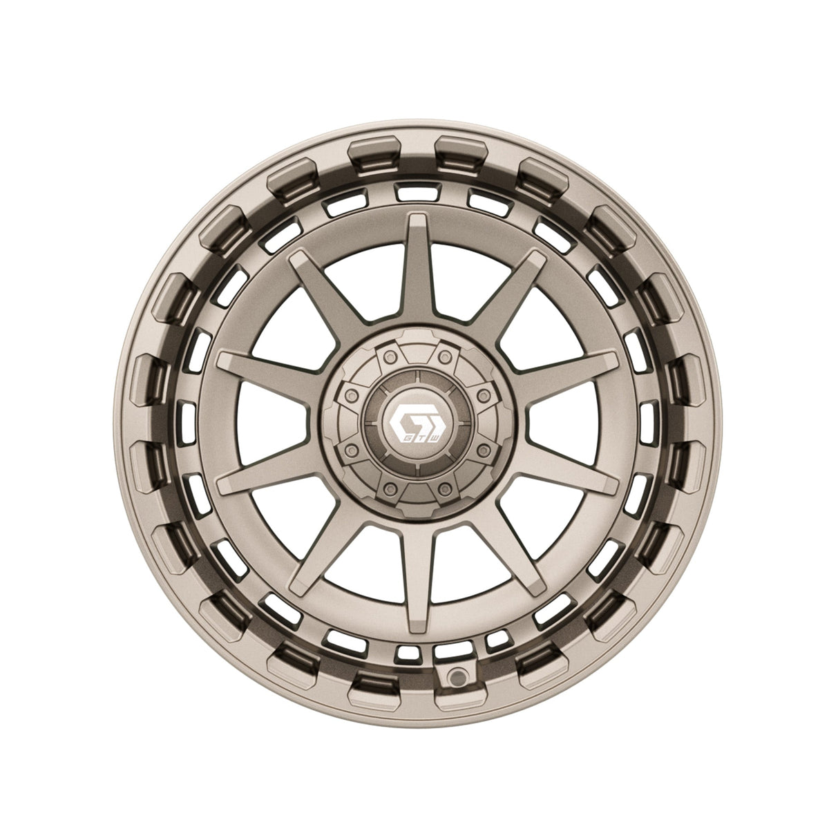 15" GTW Barricade Satin Bronze Wheel