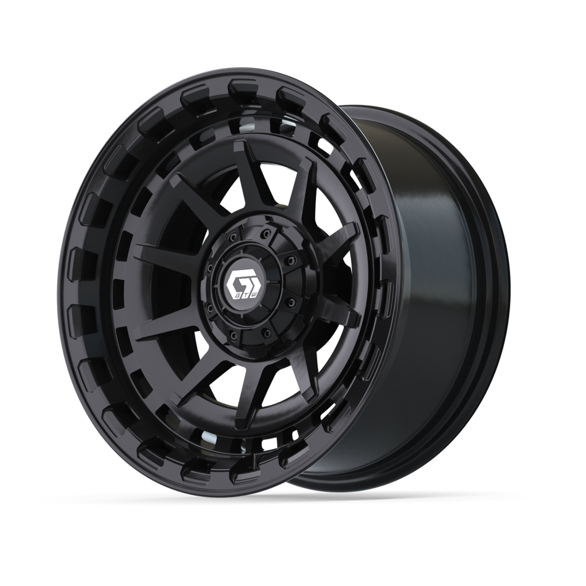 14" GTW Barricade Gloss Black Wheel