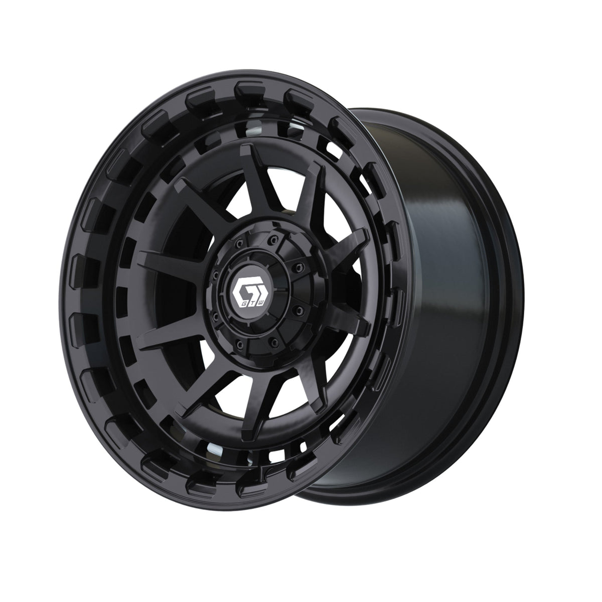 14" GTW Barricade Gloss Black Wheel