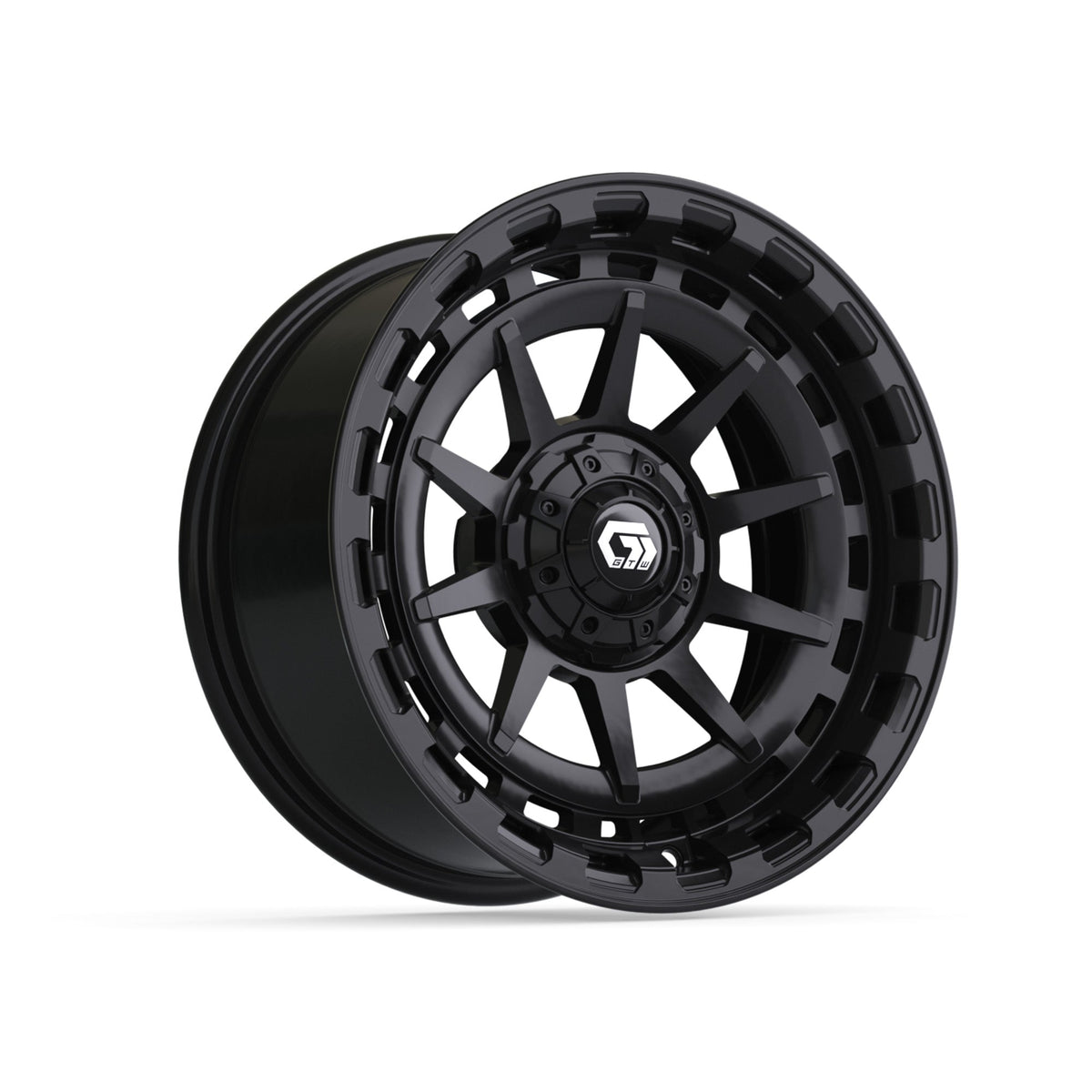 15" GTW Barricade Gloss Black Wheel