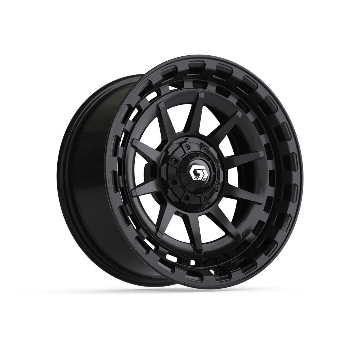 15" GTW Barricade Gloss Black Wheel