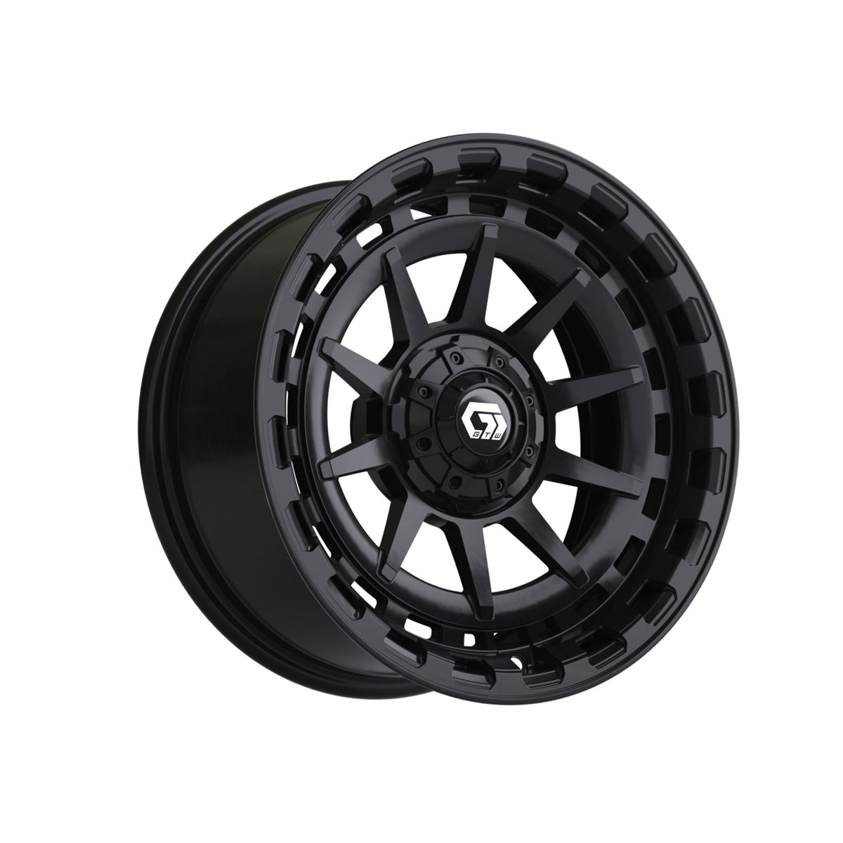 15" GTW Barricade Gloss Black Wheel