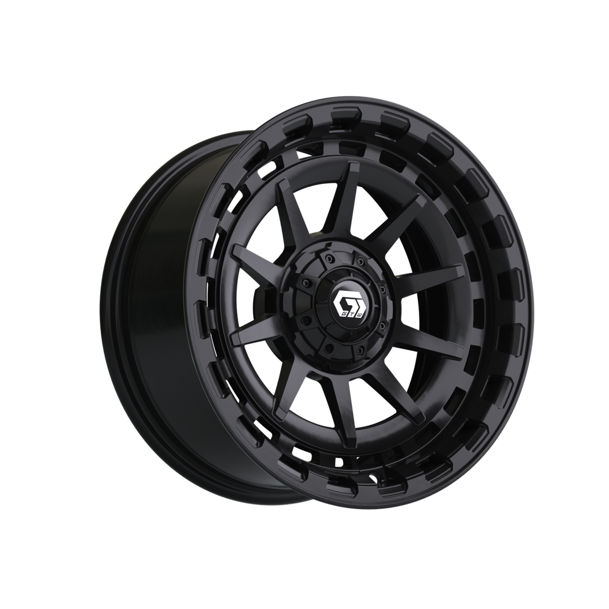 15" GTW Barricade Gloss Black Wheel
