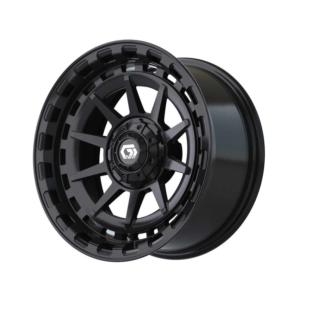 15" GTW Barricade Gloss Black Wheel