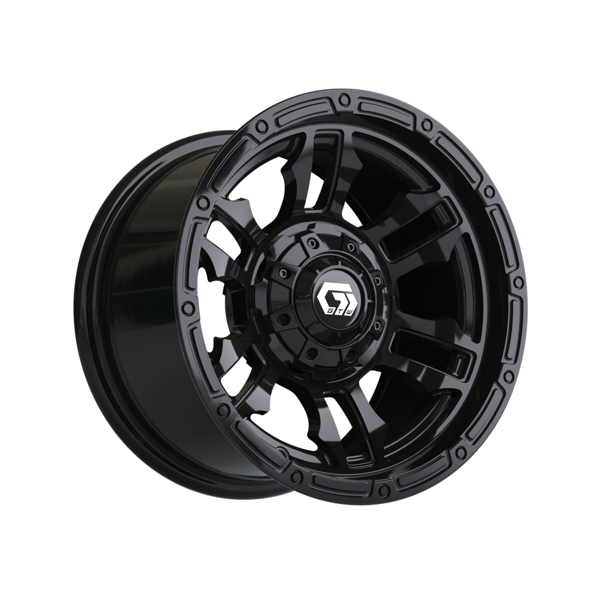 12" GTW Shogun Gloss Black Wheel