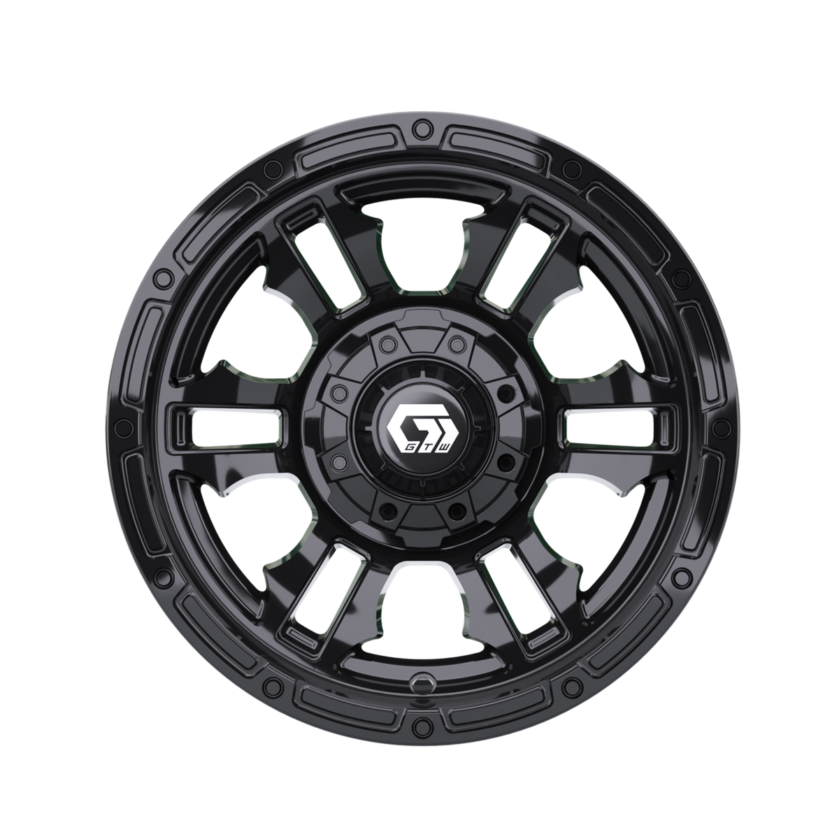 12" GTW Shogun Gloss Black Wheel