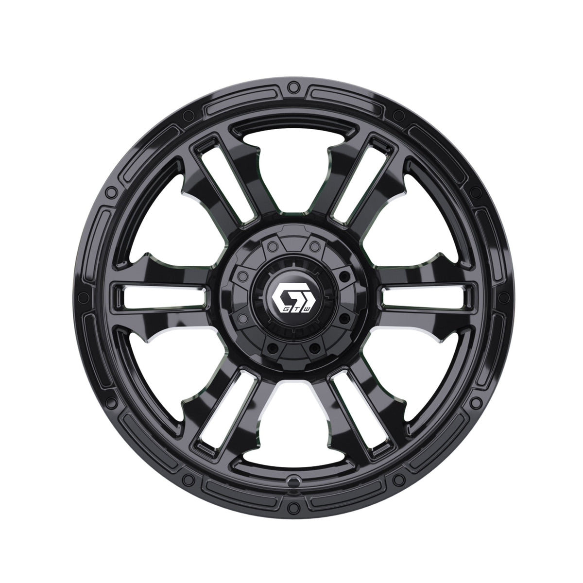 14" GTW Shogun Gloss Black Wheel