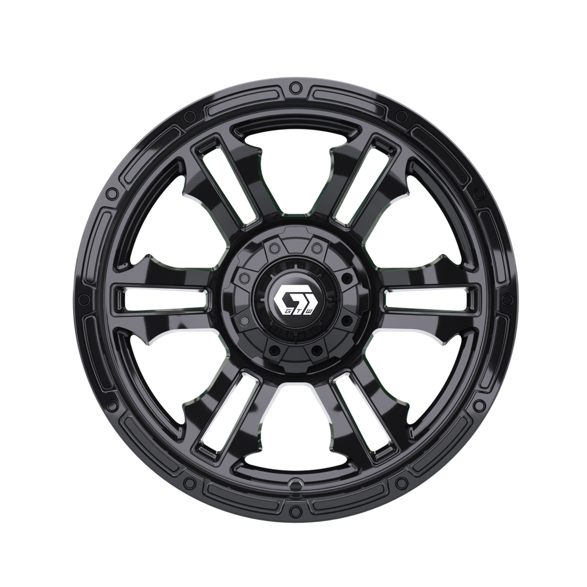 14" GTW Shogun Gloss Black Wheel