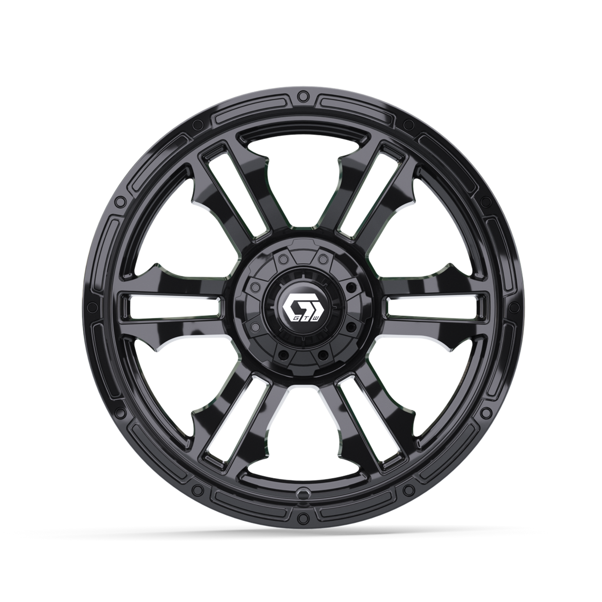 15" GTW Shogun Gloss Black Wheel