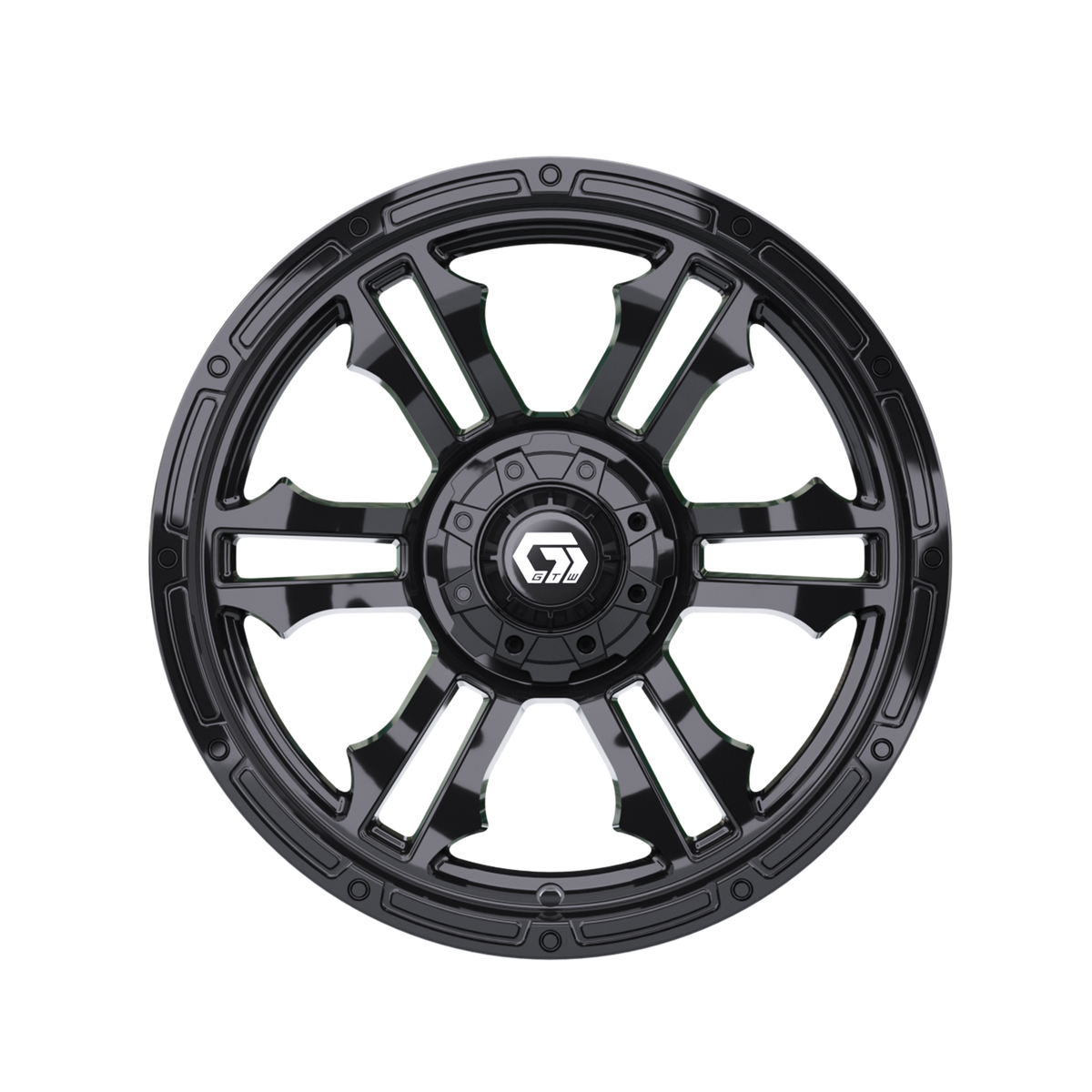 15" GTW Shogun Gloss Black Wheel