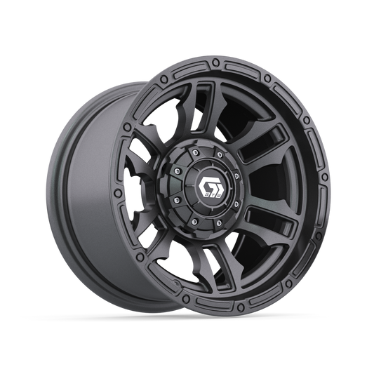12" GTW Shogun Gloss Gunmetal Wheel