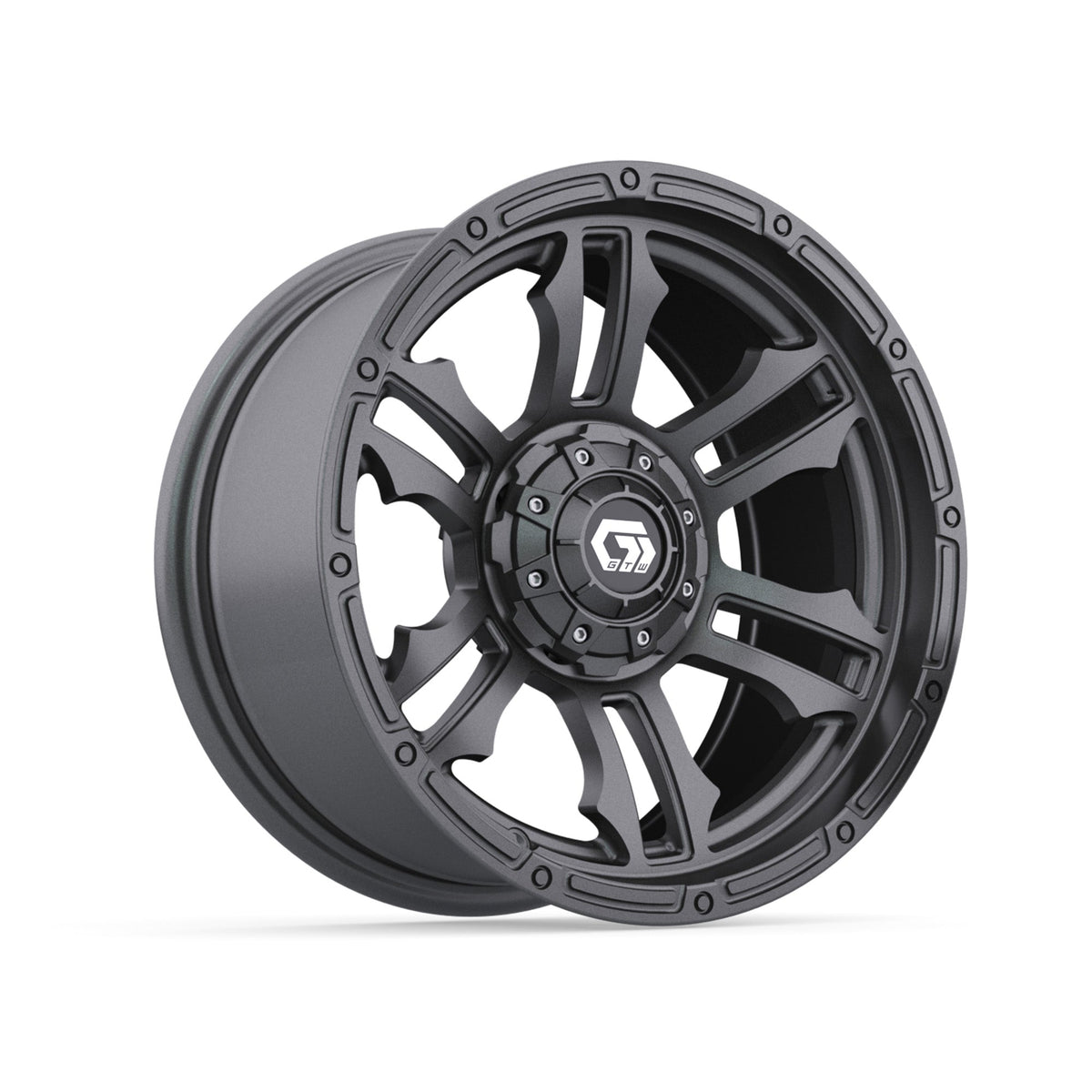14" GTW Shogun Gloss Gunmetal Wheel