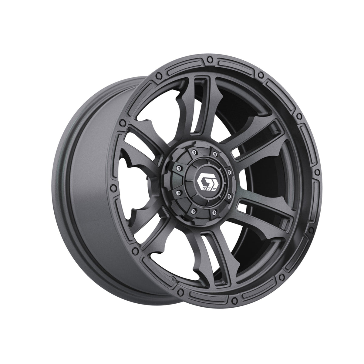 14" GTW Shogun Gloss Gunmetal Wheel