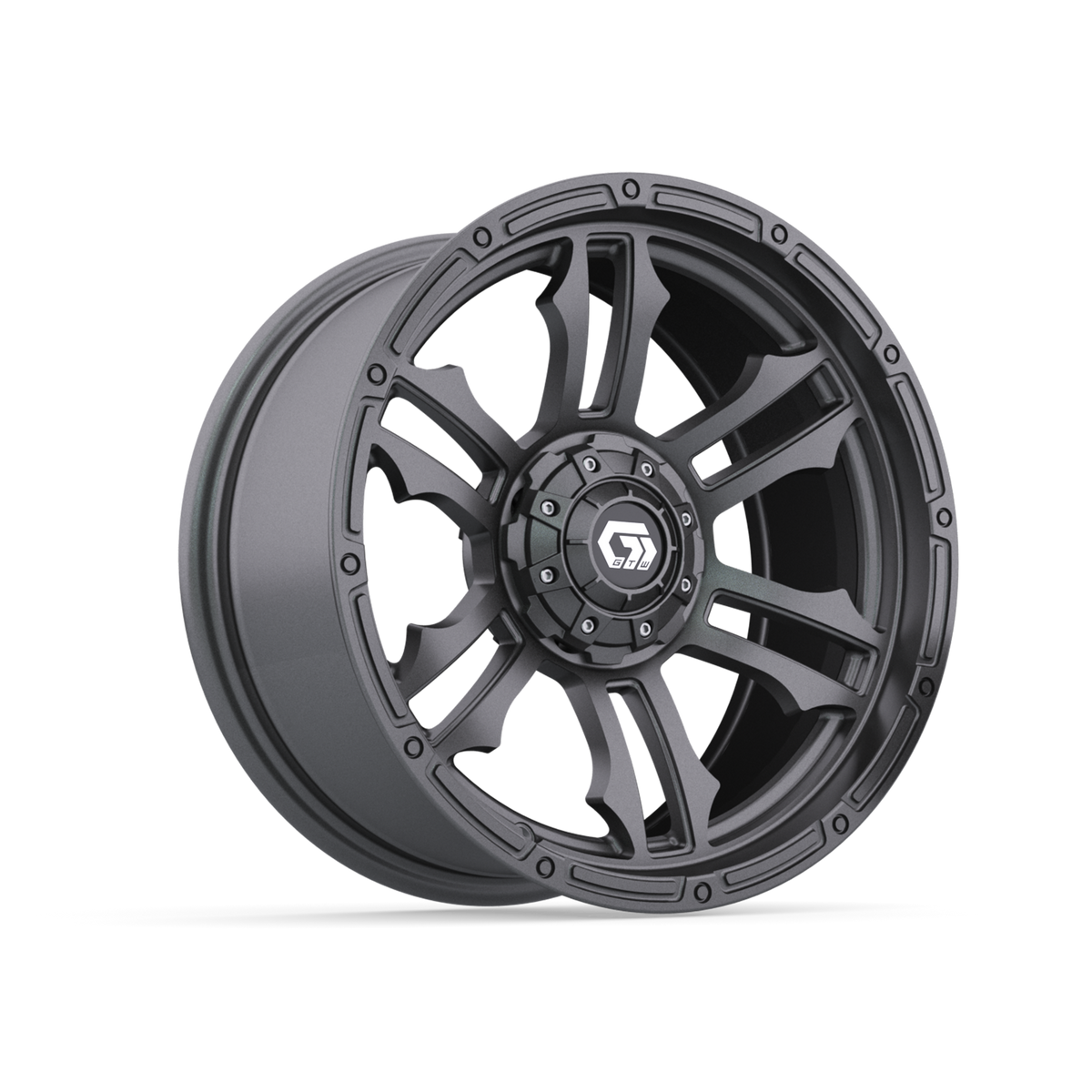 15" GTW Shogun Gloss Gunmetal Wheel