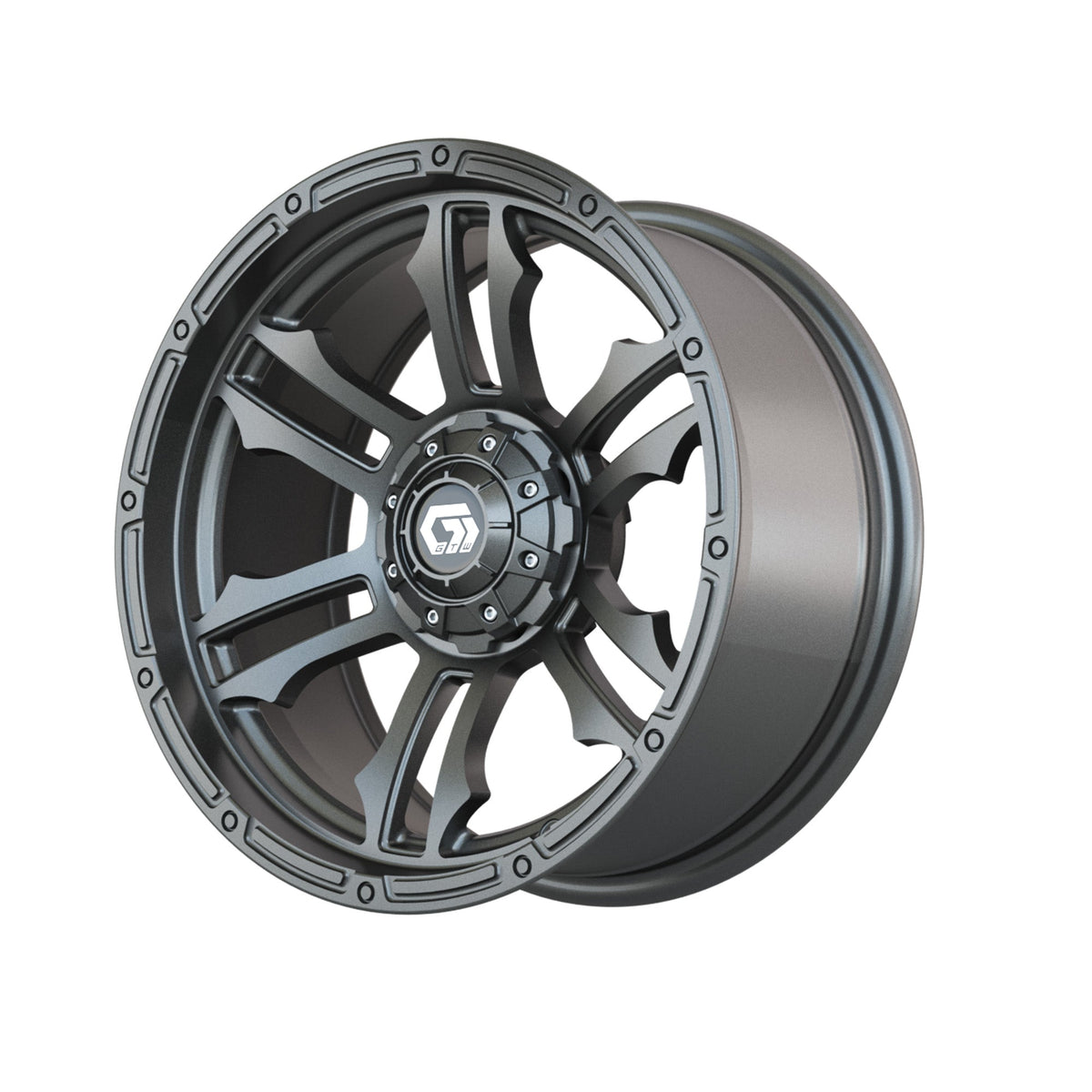 15" GTW Shogun Gloss Gunmetal Wheel
