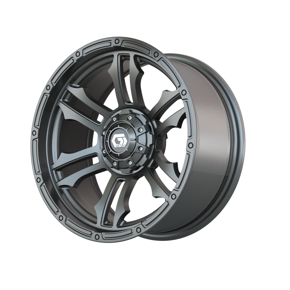15" GTW Shogun Gloss Gunmetal Wheel
