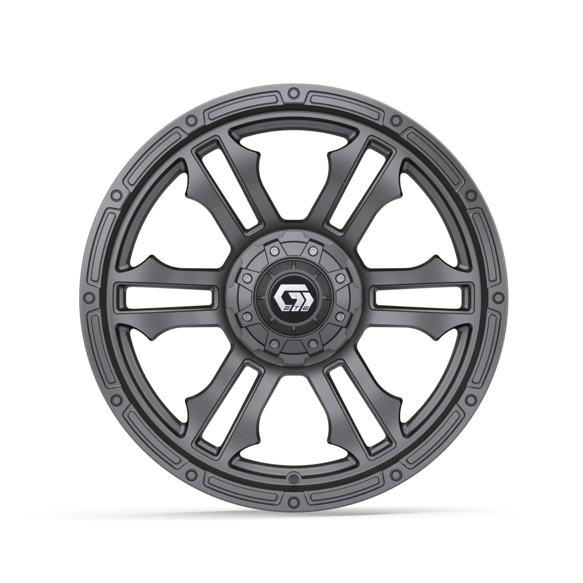 15" GTW Shogun Gloss Gunmetal Wheel