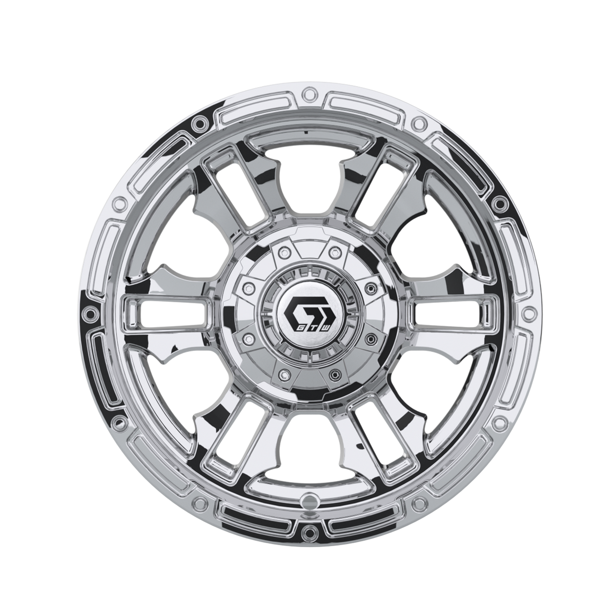 12" GTW Shogun Chrome Wheel
