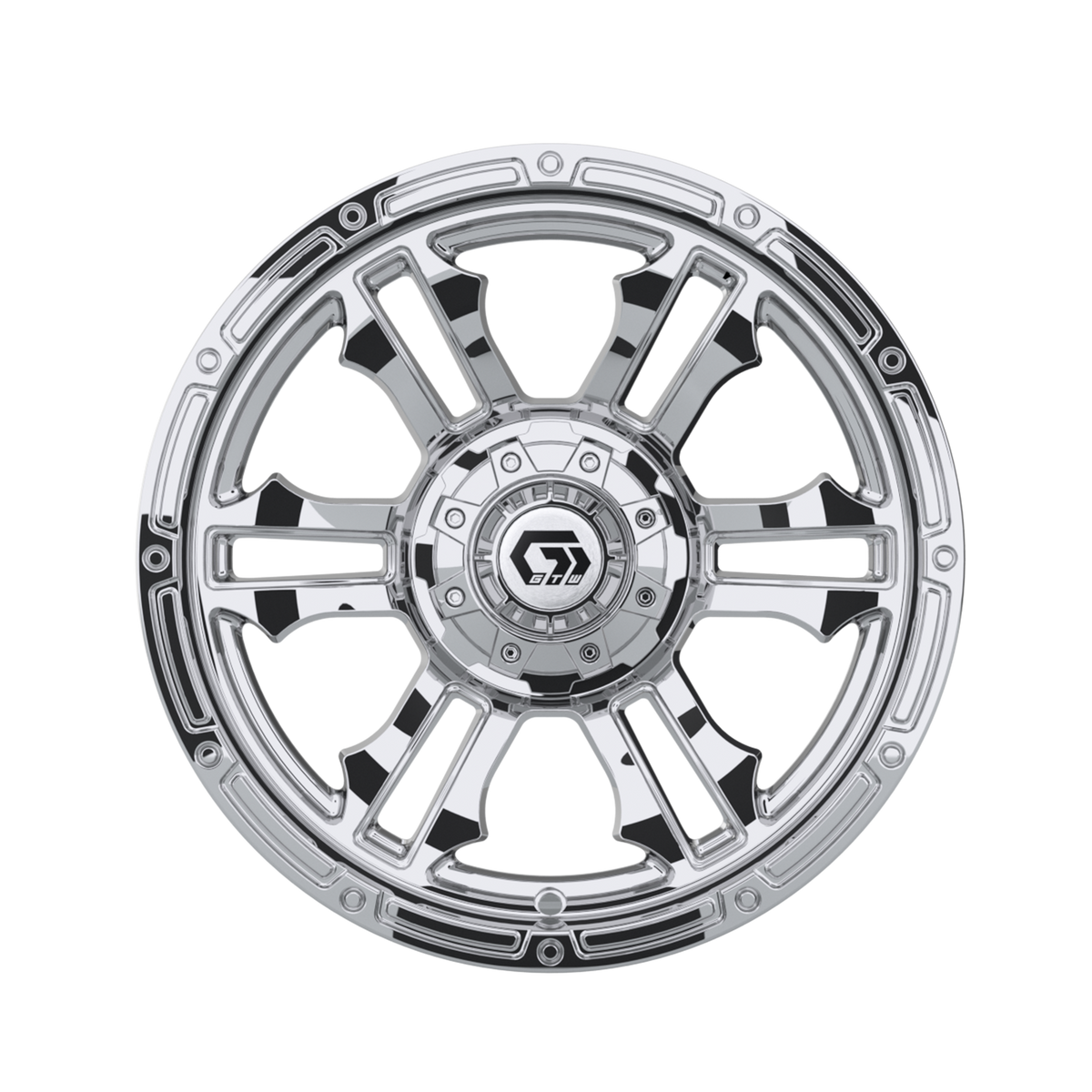 14" GTW Shogun Chrome Wheel
