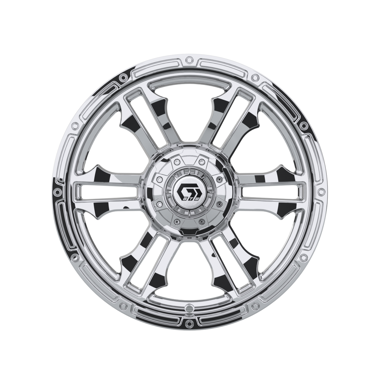 15" GTW Shogun Chrome Wheel