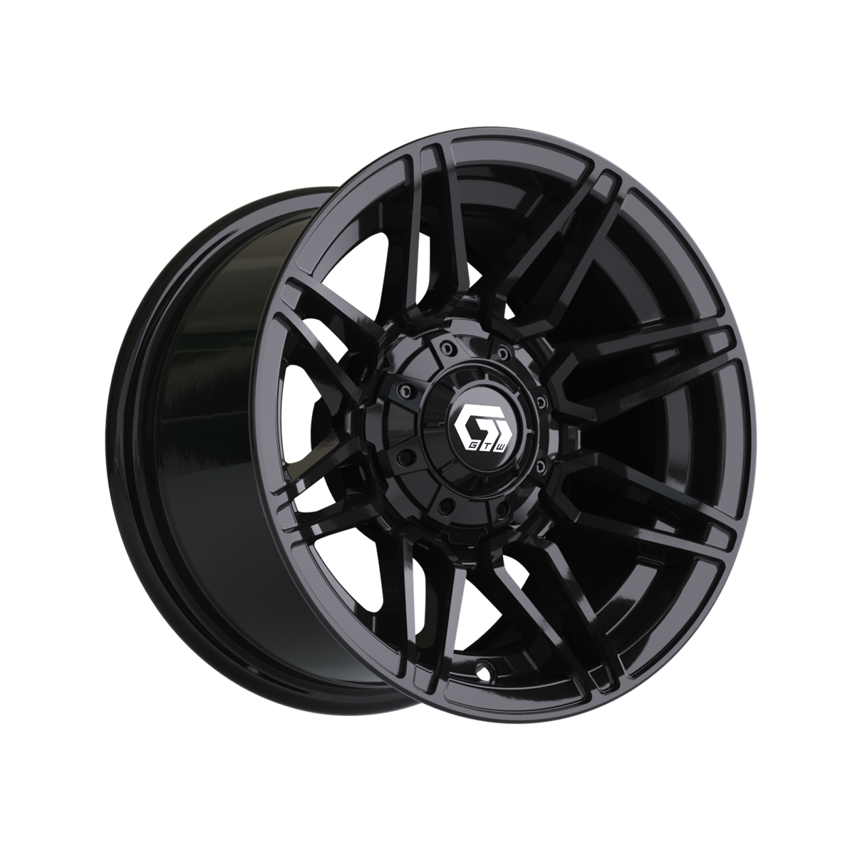 12" GTW Stealth Gloss Black Wheel