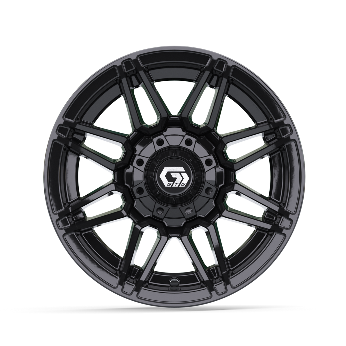 12" GTW Stealth Gloss Black Wheel