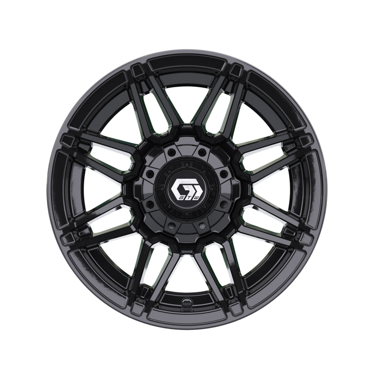 12" GTW Stealth Gloss Black Wheel