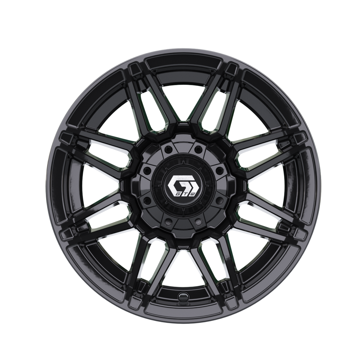 12" GTW Stealth Gloss Black Wheel