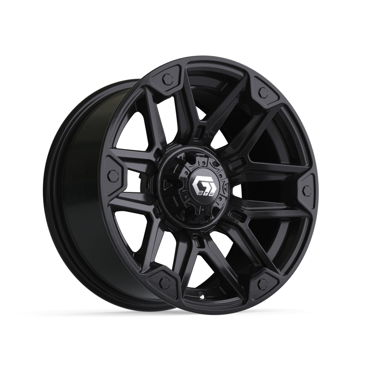 14"GTW Graffiti Gloss Black Wheel