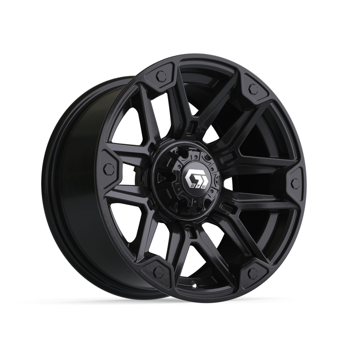 14"GTW Graffiti Gloss Black Wheel