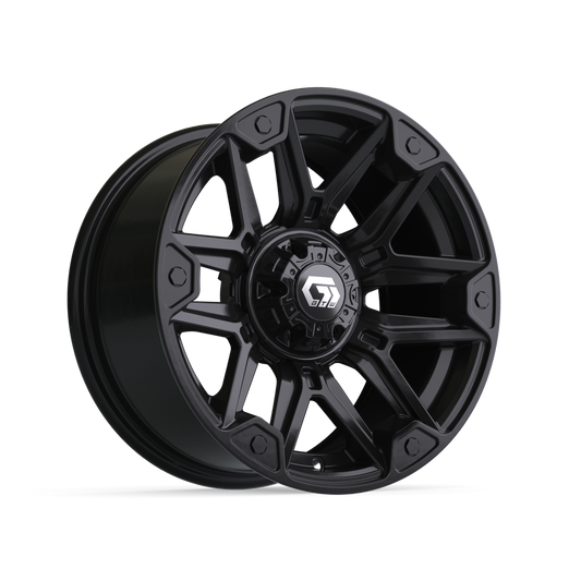 14"GTW Graffiti Gloss Black Wheel