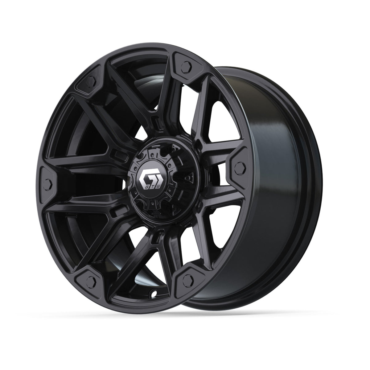 14"GTW Graffiti Gloss Black Wheel