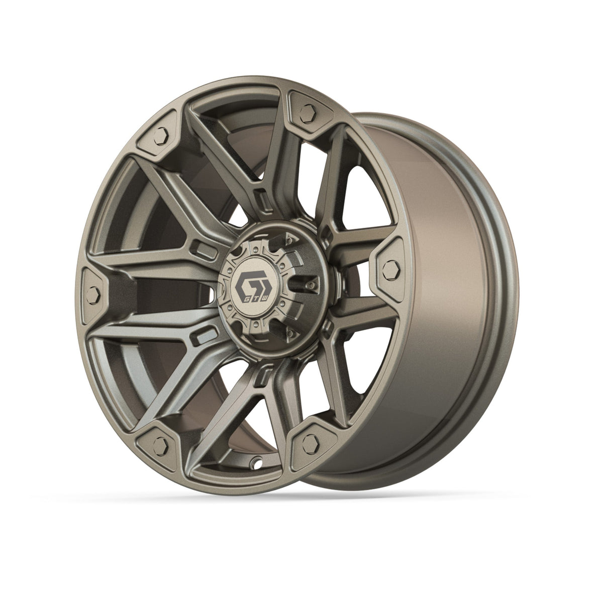14" GTW Graffiti Satin Bronze Wheel