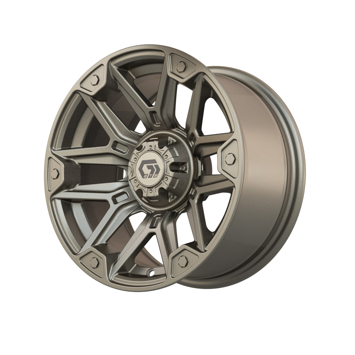 14" GTW Graffiti Satin Bronze Wheel