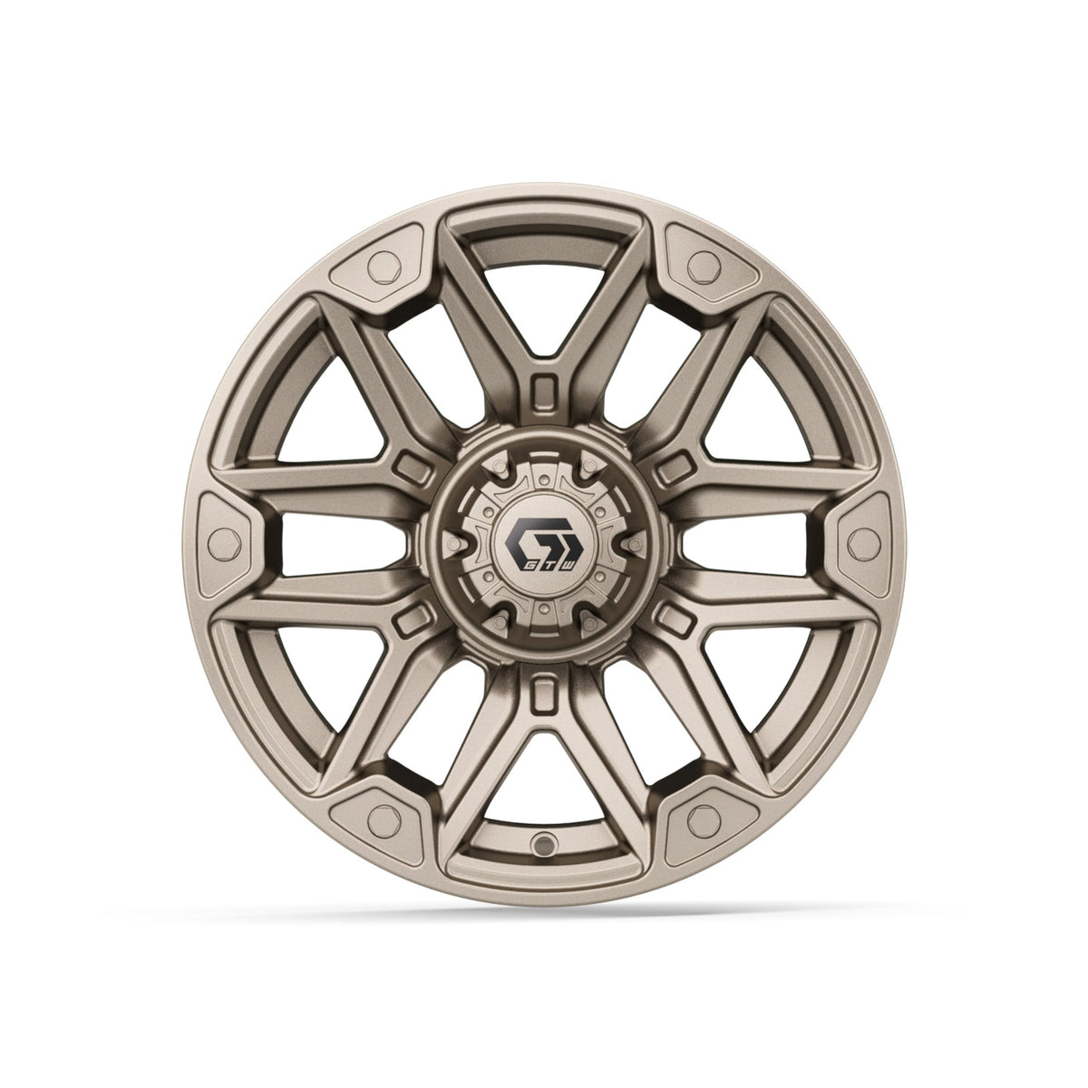 14" GTW Graffiti Satin Bronze Wheel