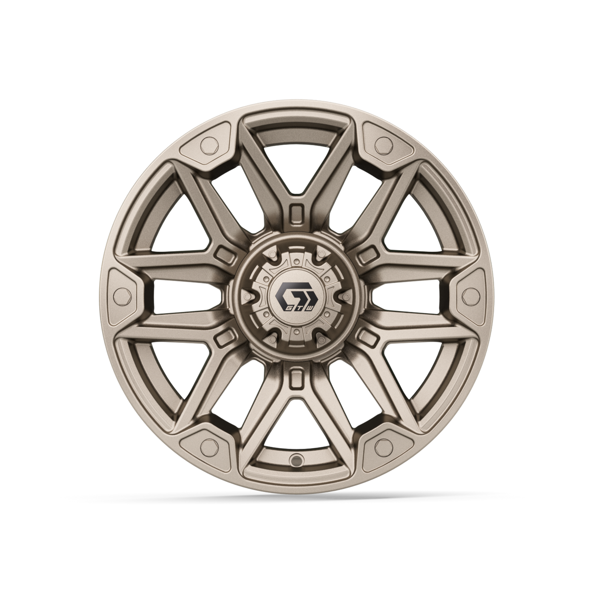 14" GTW Graffiti Satin Bronze Wheel