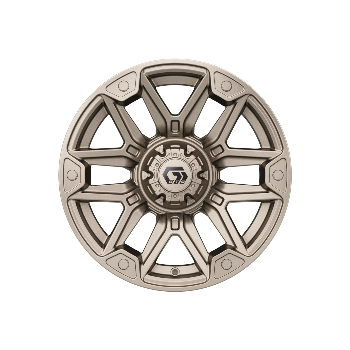 14" GTW Graffiti Satin Bronze Wheel