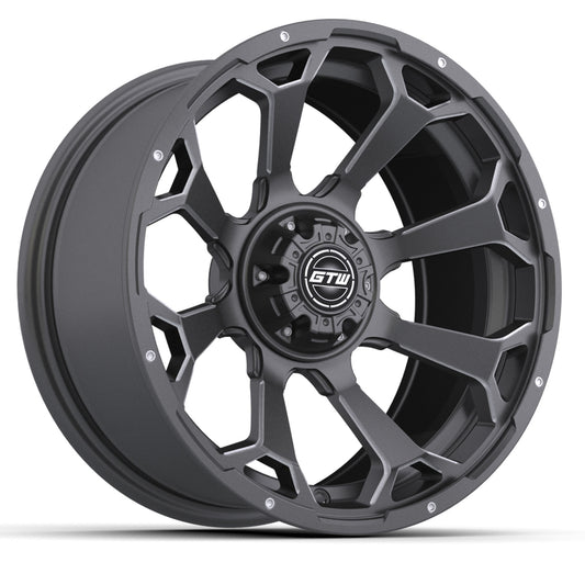 15" GTW Raven Off-Road Matte Gray Wheel