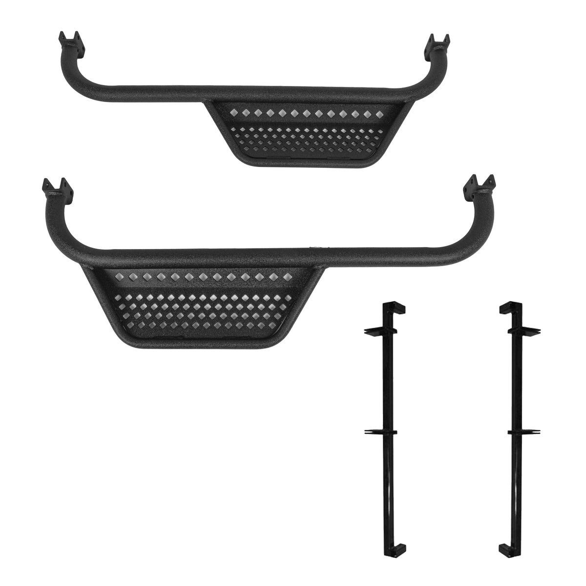 MadJax® Armor Nerf Bar with Drop-Down Side Step & Brackets – EZGO TXT