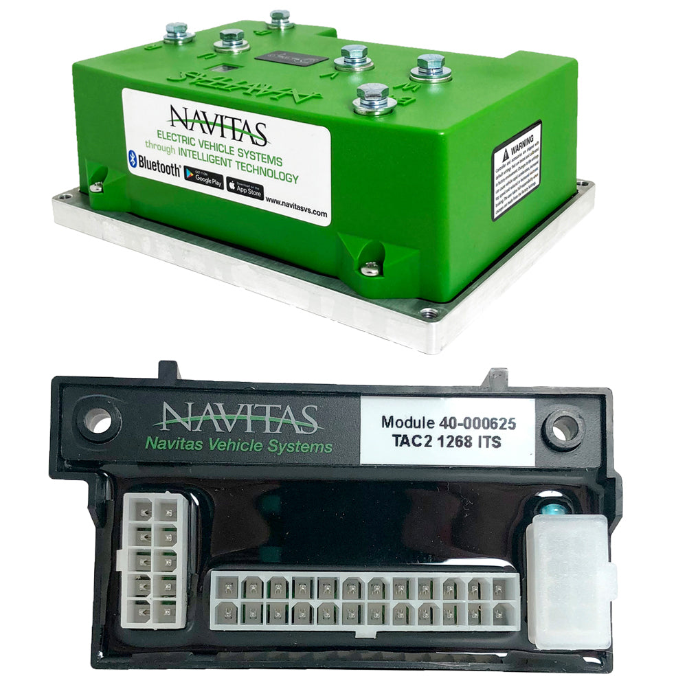 Navitas 440-Amp 4KW DC to AC Conversion Kit for EZGO S4 / L6 / MPT / Utility 48V – Bluetooth + OTF