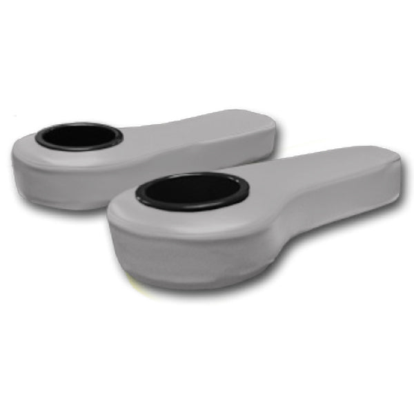 REAR ARM REST CUSHION SET W/ CUP HOLDER - YAMAHA GREY