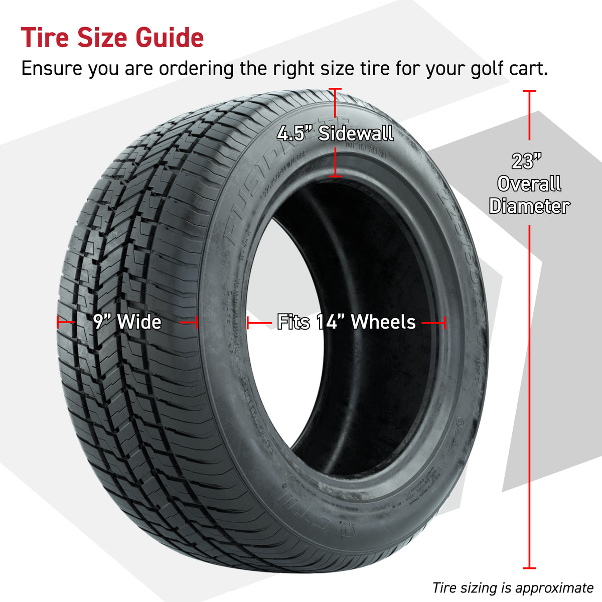 GTW® Raven Matte Gray 14" Wheels with 225/50-R14 Fusion STR DOT Approved Street Tires - Full Set