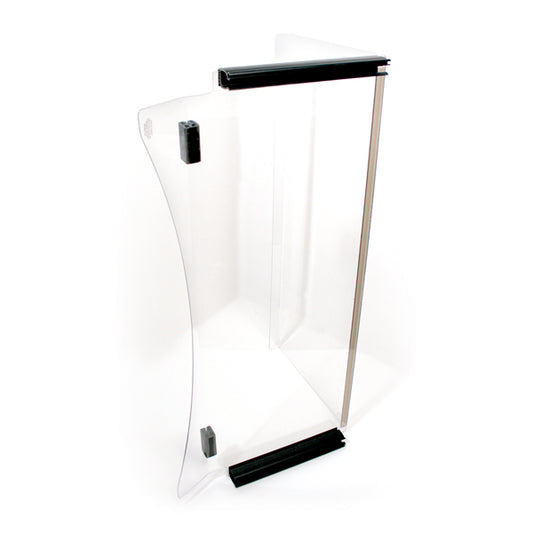 Club Car Carryall 300 Clear Folding Windshield | 1/4" Acrylic | RedDot