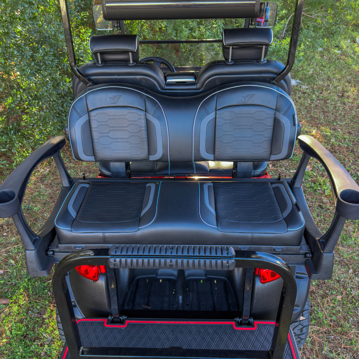 MadJax® Genesis 250/300 Black Commander Rear Seat Cushions