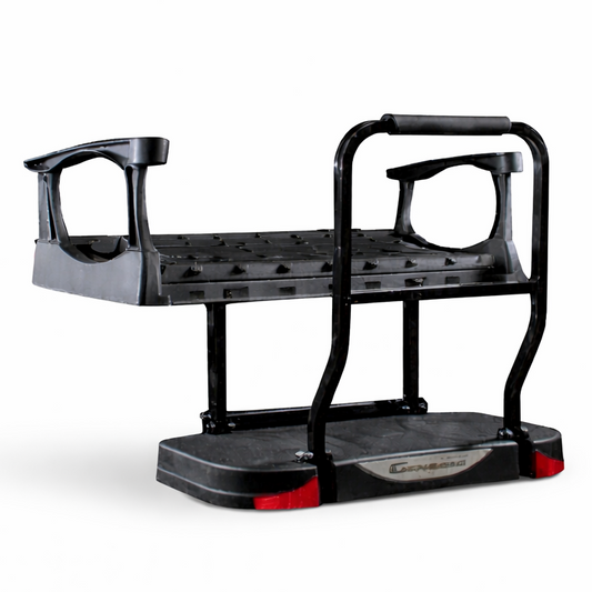 MadJax Genesis 250 Steel Rear Flip Seat Frame for Club Car Precedent, Tempo & Onward (No Cushions)