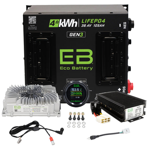 Yamaha G1-G16 Lithium Battery – Eco Battery 38V 105Ah LiFePO4 Gen3 | Lifetime Warranty