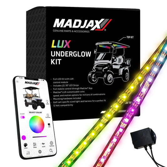 MadJax® Universal LUX Underglow LED Light Kit for Golf Carts